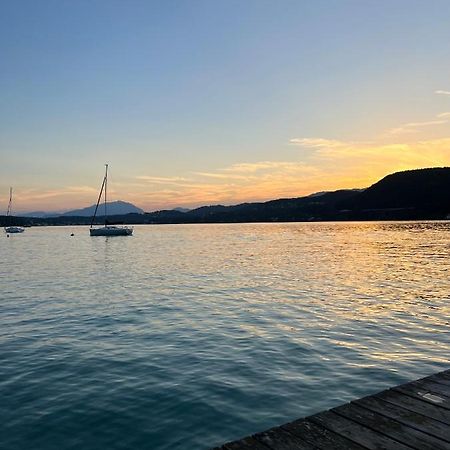 Seeappartements Auen Schiefling am See Luaran gambar