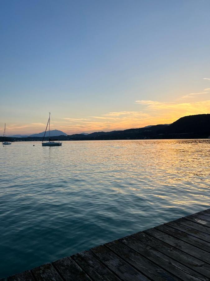 Seeappartements Auen Schiefling am See Luaran gambar