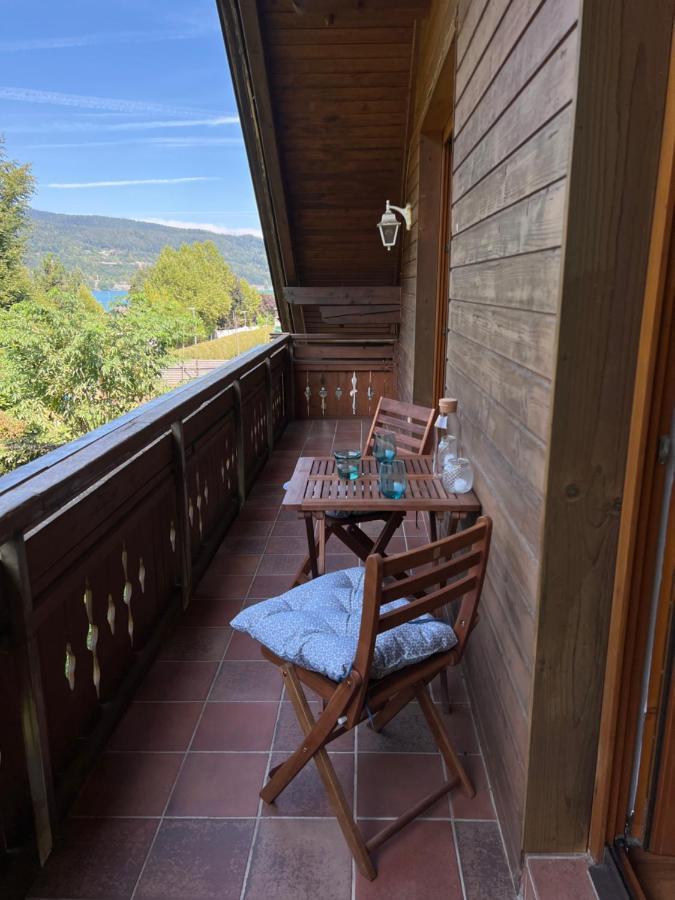 Seeappartements Auen Schiefling am See Luaran gambar